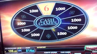 Bally Wulff Cash Pot Juwel Ausspielung mit 100 CG   LIVE   1100 Euro   Novomaten