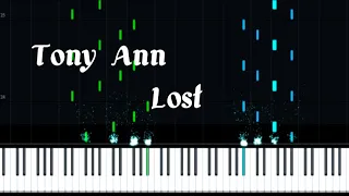 Tony ann- Lost | Piano tutorial #fypシ #fyp #piano #lost #tonyann #nancheeze