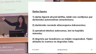 Video seminārs: "Aktualitātes transporta uzskaitē: komandējumi; darba braucieni" - J.Neilande