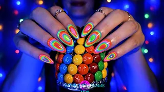 ASMR Tingly Mic Scratching & Tapping (No Talking) Nostalgic Embellished Candy Mics!