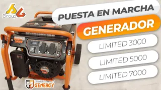 PUESTA EN MARCHA GENERADOR Limited 3000, 5000 y 7000