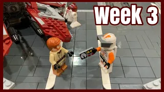 Building a LEGO Clone Base on Ryloth Week 3: Roof, Dormitory, and Command Center!