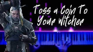 The Witcher - Toss a Coin to Your Witcher (Piano Tutorial) - Cover