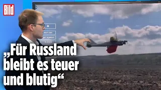 Drohnen, Kampfjets, Helikopter: Ukraine schießt sechs Putin-Flieger ab | BILD-Lagezentrum