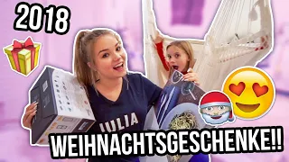 MEINE WEIHNACHTSGESCHENKE 2018 😍🎁 | Vlogmas Tag 24🎅🏼