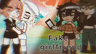 Fake girlfriend|| Gacha club lesbian love story|| GL GCMM