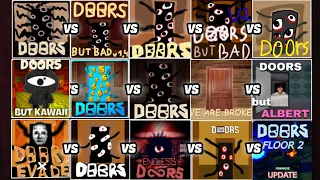 [ROBLOX] Doors VS doors kawaii, alpha,youtuber,worse,floor2,evade,V1.4,V3,V4,Endless,Bad,Budget