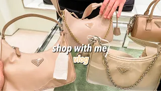 SHOPPING VLOG: Dior + Prada Re-Edition Bags Galore