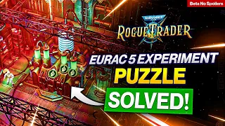 Get Both Rewards! Eurac V Puzzle Solution - Warhammer 40000: Rogue Trader