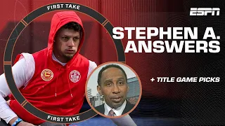 Stephen A. ANSWERS 👉 Is Mahomes catching Brady or Reid catching Belichick more likely? | First Take