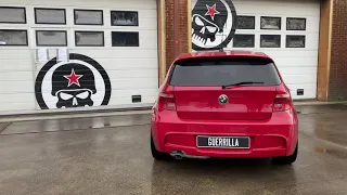 BMW 118i E87 2.0 N/A with mid muffler delete and Guerrilla Bypass