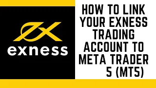 How to link your Exness Trading Account to Meta Trader 5 (MT5)- Very Detailed!!