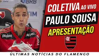 Coletiva de Apresentação - Paulo Sousa novo técnico do Flamengo AO VIVO