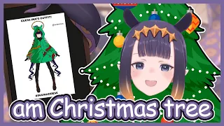 One of Ina's dreams is be a Christmas tree【Hololive EN】