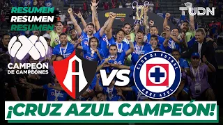 Resumen y goles | Atlas (3) 2-2 (4) Cruz Azul | Supercopa Mx 2022 | TUDN