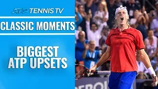 Biggest ATP Tennis Upsets and Shock Results! 😮