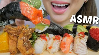 SUSHI ASMR *Assorted Aburi Nigiri, Sockeye Avocado Cone with Soft Shell Crab Legs No Talking | N.E