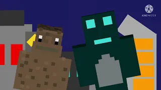 Godzilla vs monkey but in minecraft - PART 12 (PACIFIC RIM) * again* KAIJU BRAWL!