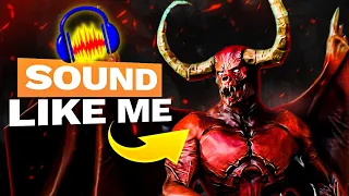 How To Sound Like A DEMON | Halloween Audio - Easy Tutorial For Beginners!