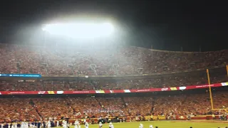 Arrowhead Stadium Tomahawk Chop in Glorious 4k