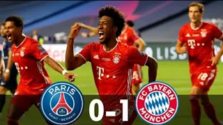 Bayern vs psg 1-0 All goals and extended highlights | champions league
