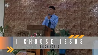 I Choose Jesus | bbcmadrid choir cover song