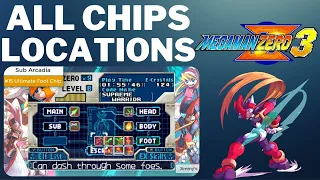 Megaman Zero 3 Legacy Collection - All Chips Guide