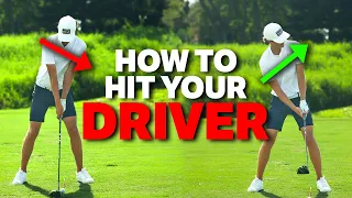 How to Hit Golf Drives Straight & Far (Simple Tip)