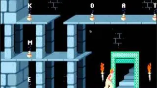 Prince of persia (1989) Walktrough Level 2 (copy protection level)