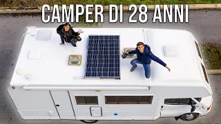 ABBIAMO VERNICIATO IL TETTO IN 10 Minuti - ORA E' IMPERMEABILE !! - Restauriamo il Camper