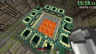 Minecraft Bedrock Speedrun in 16:29 - Random Seed Glitchless