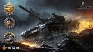 World of Tanks - T55A - 1vs6 - 11 Kills - Pool's, Fadin's and Kolobanov's Medals