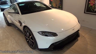 2019 Aston Martin Vantage in Chile - Cold Start and Revving!