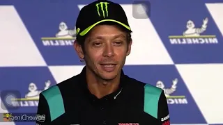 Rossi press of retirement from MotoGP