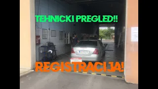 Mercedes W211 Eklasa: tehnicki i registracija....