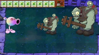 Plants vs Zombies Hypno Shroom vs Fume Shroom, Gatling Pea vs Gargantuar