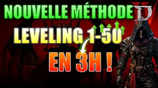 LEVELING 1-50 EN 3 HEURES GRÂCE À CETTE NOUVELLE MÉTHODE ! Diablo 4