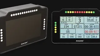 RaceX Dashboard SD43-LED Review [german | english CC]