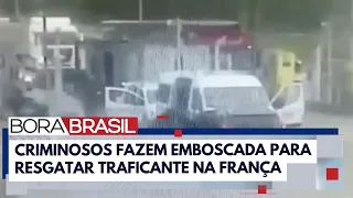 Bando resgata criminoso perigoso na França; 2 policiais morreram | Bora Brasil