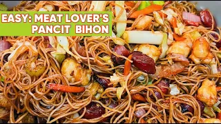 How To Make Tasty Pancit Bihon: Easy 30-Minutes Recipe For Meat Lovers | Pakistino Home Kitchen