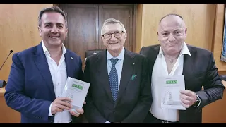 Gricignano (CE) - "Eban", Giuseppe Pellecchia presenta il suo libro con Giulio Tarro (25.06.22)