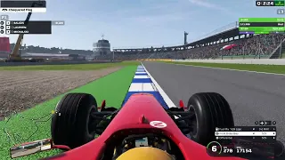 F1 2019 Hockenheim Hotlap Ferrari F2004 1:11.233 (Built In Traction Control Disabled)