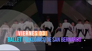 Festival San Bernardo se vive el folklore: Ballet Folklórico de San Bernardo