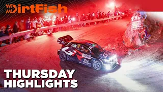 INSANE Fans! Thursday Highlights | WRC Rally Monte Carlo 2024