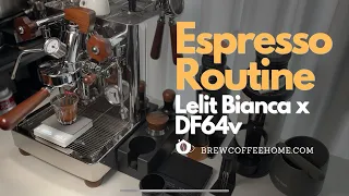 My Morning Coffee Routine with Lelit Bianca and DF64v ☕️