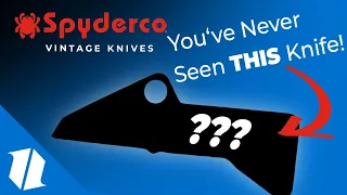 The ULTIMATE Vintage Spyderco Knife Collection (with an EPIC automatic you've NEVER seen)