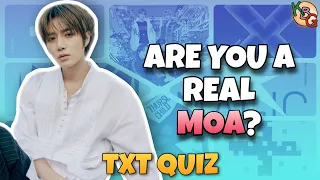 ARE YOU A REAL MOA? | TXT QUIZ | KPOP GAME (ENG/SPA)