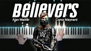 Alan Walker x Conor Maynard - Believers | Piano Cover by Pianella Piano