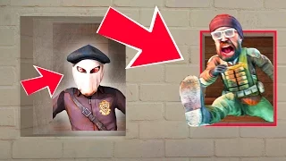 СЛЕПОЙ МАНЬЯК НЕ УВИДЕЛ У НАС ОРУЖИЕ! (CS:GO Смешные Моменты)