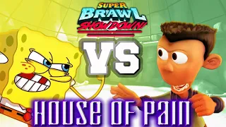 SpongeBob SquarePants vs Sheen Estevez III | Super Brawl Showdown v0.3.0b Full Match Gameplay